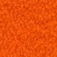 Miyuki rocailles Perlen 11/0 - Matted transparent orange 11-138F